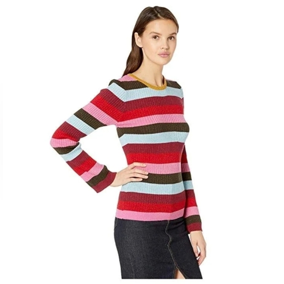 Blank NYC Metallic Stripe Top XS - Picture 4 of 12